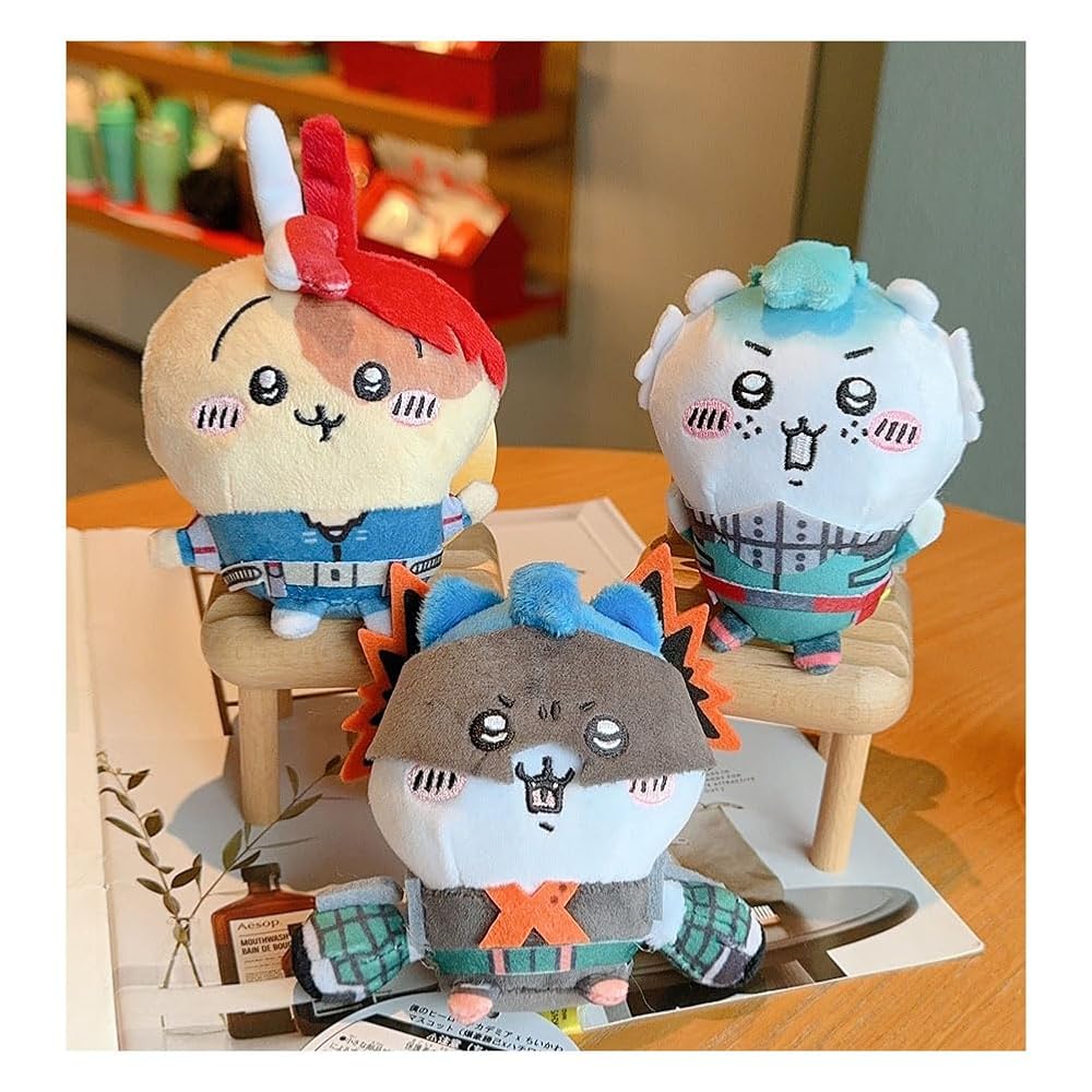 僕のヒーローアカデミア　ちいかわ　ぬいぐるみS Amazon.co.jp: ちいかわ×僕のヒーローアカデミア ぬいぐるみ